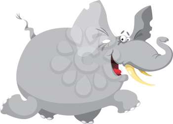 illustration of a big elephant