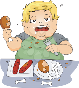 Glutton clipart images and royalty-free illustrations | iPHOTOS.com