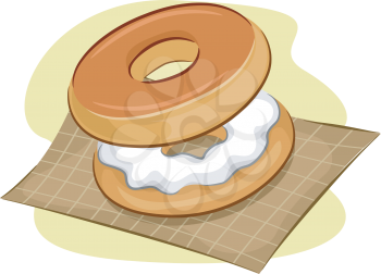 Illustration of Bagels 
