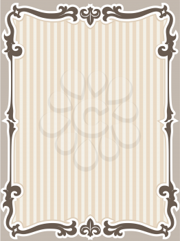 Illustration of a Frame Ready for Stenciling