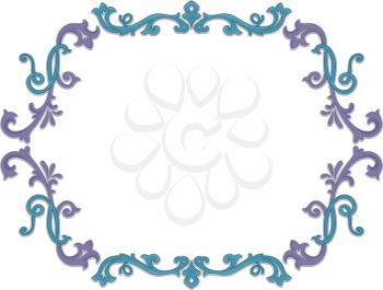 Frame Illustration Featuring Intertwined Vines