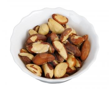 Royalty Free Photo of Brazil Nuts in a Bowl