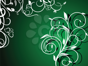Royalty Free Clipart Image of a Decorative Background
