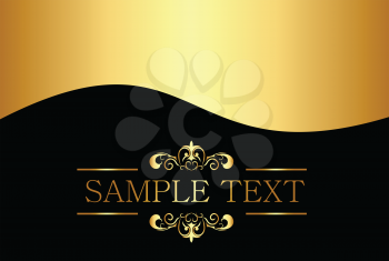 Royalty Free Clipart Image of a Template Design