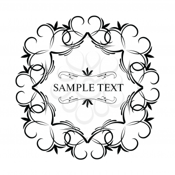 Royalty Free Clipart Image of a Luxury Design