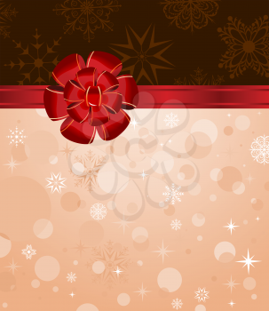 Illustration Christmas background with set balls for holiday design - vector