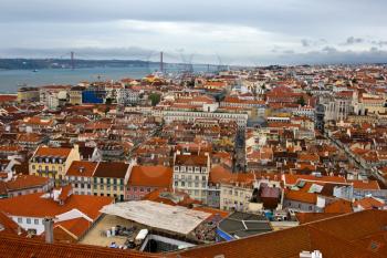 Royalty Free Photo of a View of Lisbon