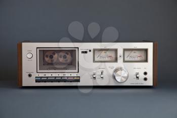Stereo Cassette Tape Deck Analog Vintage 
