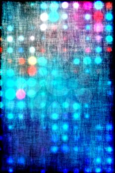 abstract dotted background blue bokeh circles and blur