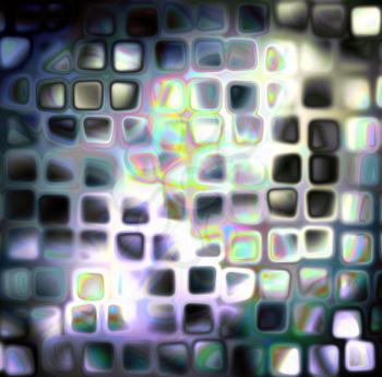 colorful background illustration of colored dots and blur