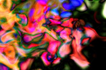 Abstract watercolor rainbow colors background