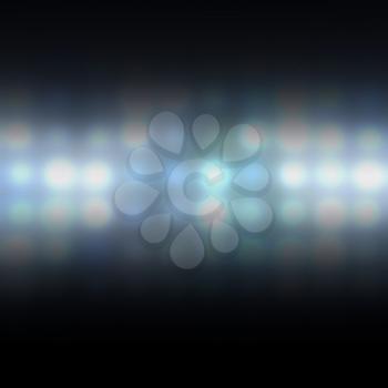 abstract background dots and colored spots of light