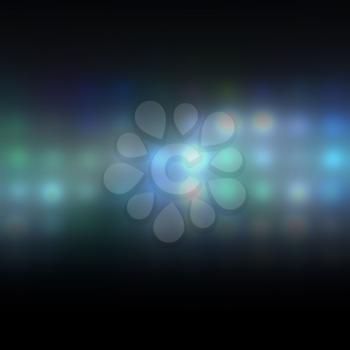 abstract background dots and colored spots of light