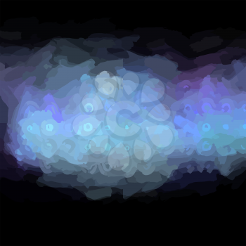 Abstract background light blue, raster illustration.
