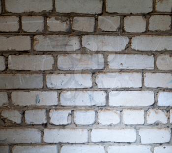 white brick wall square image