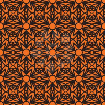 Seamless elegant Ornamental stylized flower pattern for your design wallpapers.