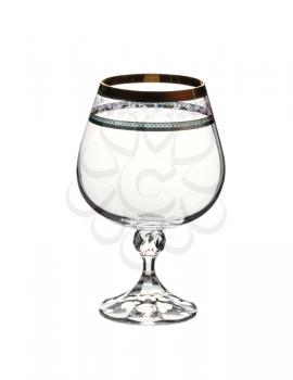 Royalty Free Photo of a Wine Glass Full of Water