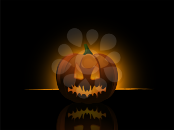 Royalty Free Clipart Image of a Halloween Background