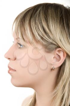 Royalty Free Photo of a Woman's Profile