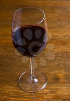 Royalty Free Photo of a Glass of Red Wine