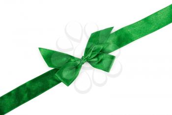 Royalty Free Photo of a Green Ribbon