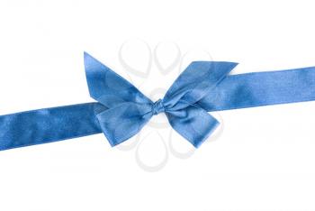 Royalty Free Photo of a Blue Ribbon