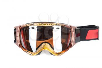 skier mask isolated on a white background