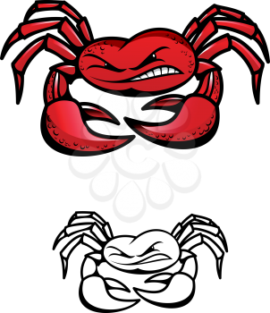 Royalty Free Clipart Image of Crabs