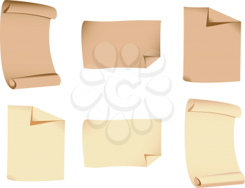 Royalty Free Clipart Image of Old Paper