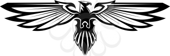 Majestic eagle for heraldry design