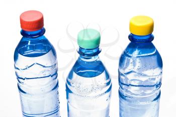 Royalty Free Photo of Bottles of Water