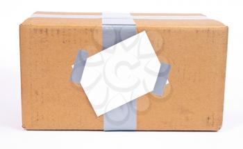 Royalty Free Photo of a Cardboard Box