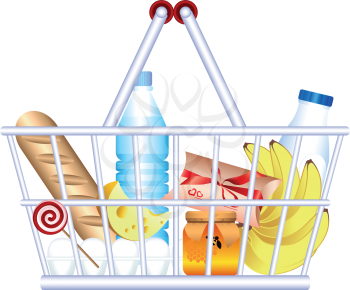 Food basket. Products. Goods