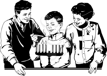 Menorah Clipart