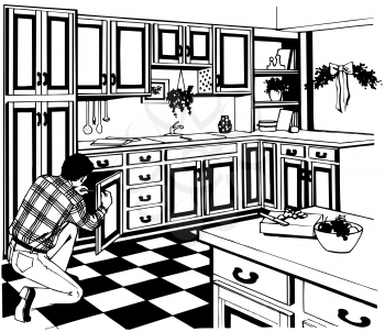 Cabinets Clipart
