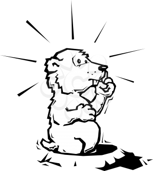 Groundhog Clipart