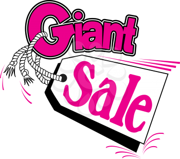 Giantsaleheadingcolor Clipart