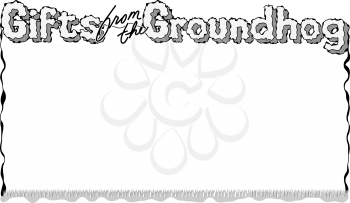 Giftsfromgroundhogframe Clipart