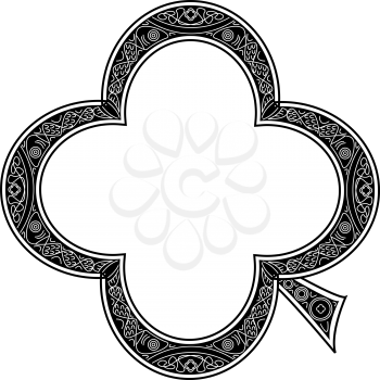 Fourleafclovermortice Clipart