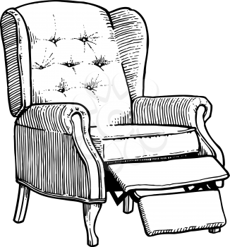 Chairwingbackrecliner Clipart