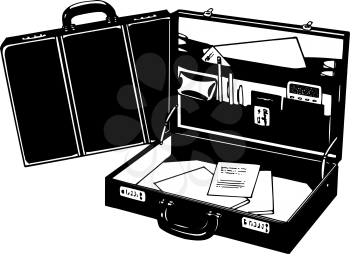 Briefcases Clipart