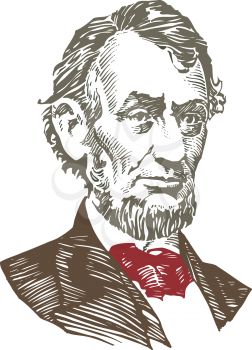 Lincolnabrahamcolor Clipart