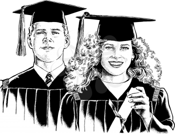 Graduates Clipart