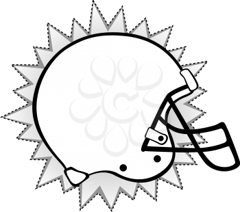 Footballhelmetmortice Clipart