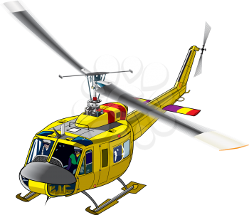 Helicopters Clipart