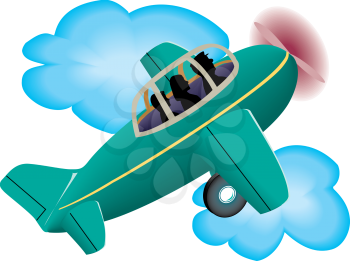 Airplaneiconcolor Clipart