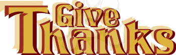 Givethanksheadingcolor Clipart