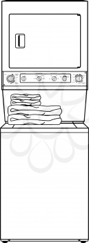 Washerdryerstackable Clipart