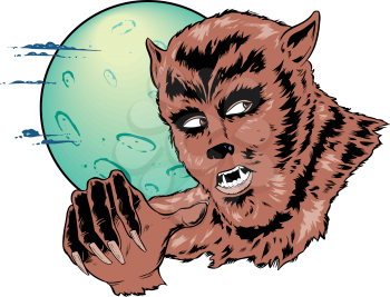 Wolfman Clipart