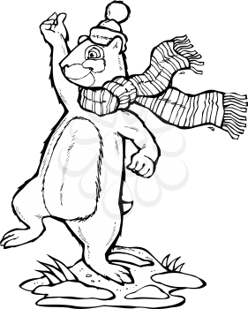 Groundhog Clipart